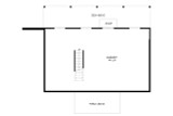 Ranch House Plan - Richland Valley 56572 - Basement Floor Plan