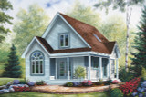 Cottage House Plan - Gaillon 1 56599 - Front Exterior