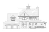 Cape Cod House Plan - Northbridge 56680 - Front Exterior