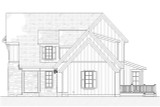 Tudor House Plan - Oakwood 56720 - Right Exterior