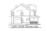 Craftsman House Plan - Portsmouth 56784 - Left Exterior