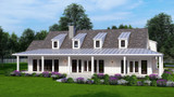 Farmhouse House Plan - Hunter Glenn Cottage A 56804 - Front Exterior