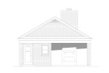 Traditional House Plan - Simpsonville 56850 - Left Exterior