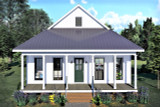 Cottage House Plan - 56860 - Front Exterior