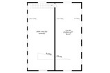 Secondary Image - Contemporary House Plan - King River 56863 - 2nd Floor Plan