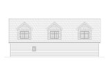 Traditional House Plan - Legard Farms 56974 - Rear Exterior