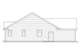 Ranch House Plan - Fern View 56988 - Left Exterior