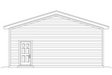 Traditional House Plan - 57007 - Right Exterior