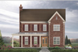 Country House Plan - 57064 - Front Exterior