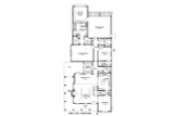 Country House Plan - 57064 - 1st Floor Plan