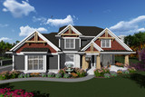 Craftsman House Plan - 57227 - Front Exterior