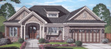Craftsman House Plan - Belmont 57317 - Front Exterior