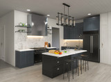 Farmhouse House Plan - Modern Farm 57330 - Kitchen