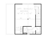 Farmhouse House Plan - Modern Farm 57330 - Optional Floor Plan