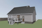 Secondary Image - Craftsman House Plan - 57426 - Left Exterior