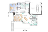 Farmhouse House Plan - Maple Bay 57462 - 1st Floor Plan