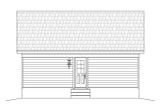 Secondary Image - Cottage House Plan - Chappelow Hill 57575 - Rear Exterior
