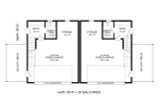 Modern House Plan - Sheboygan Overlook 57624 - 1st Floor Plan