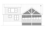 Craftsman House Plan - Jackrabbit Ridge 57668 - Rear Exterior