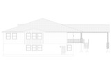 European House Plan - Barnett 57797 - Left Exterior