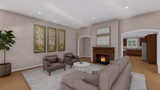European House Plan - Barnett 57797 - Great Room