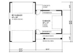 Country House Plan - Casa Caravanna 57856 - 1st Floor Plan