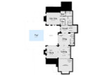European House Plan - Declan 57862 - Basement Floor Plan