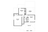 Secondary Image - European House Plan - 58016 - 2nd Floor Plan
