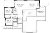 Secondary Image - Traditional House Plan - 58060 - Basement Floor Plan