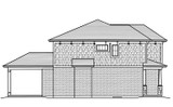 Craftsman House Plan - The Scarborough 58099 - Left Exterior