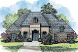 European House Plan - Bienville 58114 - Front Exterior