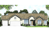 Traditional House Plan - 58182 - Front Exterior