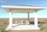 Cape Cod House Plan - Landlubber Pavilion 58267 - Front Exterior