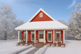 Country House Plan - 58271 - Front Exterior