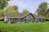 Ranch House Plan - 58305 - Front Exterior