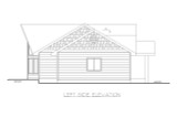 Ranch House Plan - 58305 - Left Exterior