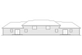 Craftsman House Plan - Lincolnshire 58322 - Rear Exterior