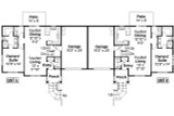 Craftsman House Plan - Lincolnshire 58322 - 1st Floor Plan