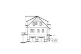 Lodge Style House Plan - Keystone 58431 - Left Exterior