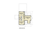 Secondary Image - Farmhouse House Plan - 58450 - 2nd Floor Plan
