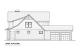 Farmhouse House Plan - 58450 - Right Exterior