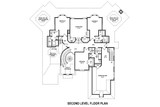 Secondary Image - Classic House Plan - 58481 - 2nd Floor Plan