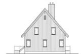 Cottage House Plan - Skylark 2 58613 - Rear Exterior