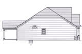 Craftsman House Plan - New Westfield 58641 - Left Exterior