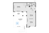 Modern House Plan - Ponte Vedra 58670 - 1st Floor Plan
