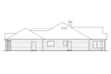 Ranch House Plan - Meadow Lake 58672 - Right Exterior