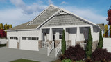 Craftsman House Plan - Aurora 58676 - Front Exterior