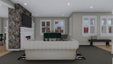 Craftsman House Plan - Aurora 58676 - Living Room