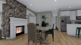 Craftsman House Plan - Aurora 58676 - Dining Room