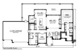Craftsman House Plan - 58782 - 1st Floor Plan